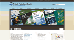 Desktop Screenshot of eagleprakashan.com